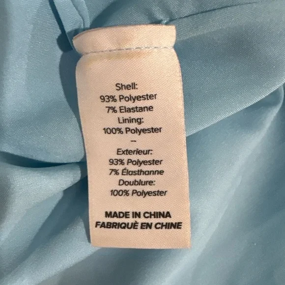 Cinq à Sept McKenna Twist Front Collared Mini DressSize 4 Blue